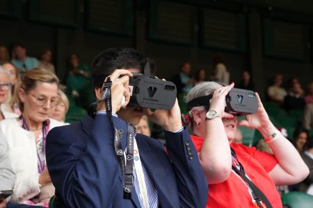 Vodafone And GiveVision Help Partially Sighted Spectators To Enjoy Wimbledon Using 5G