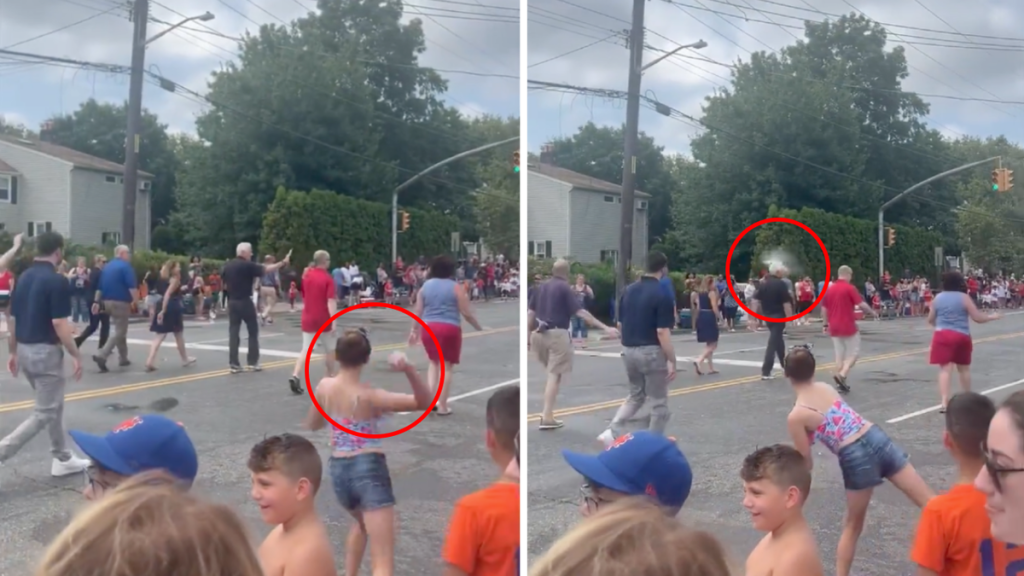 Viral Video Doesn’t Show Mike Pence Getting Hit With Water Balloon