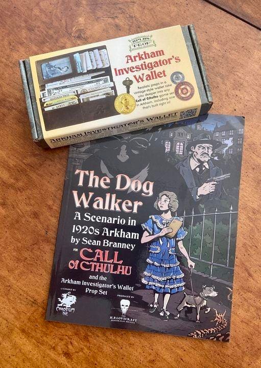 This Wallet Provides Cool Clues For Call Of Cthulhu