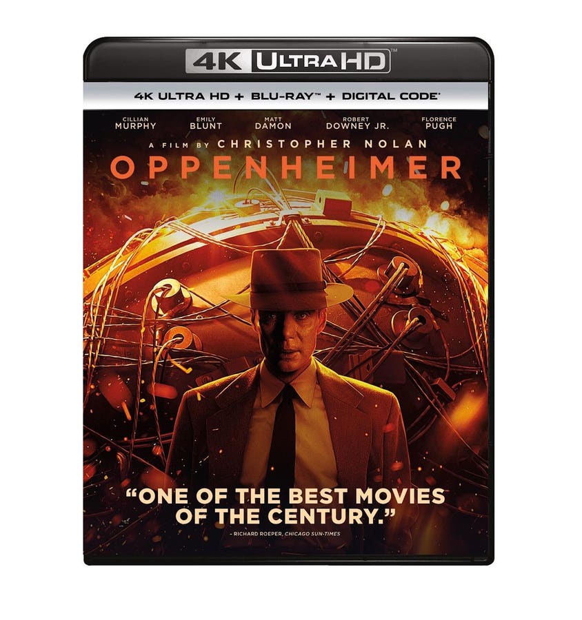 ‘Oppenheimer’ 4K Blu-Ray Announced – And The Extras Are Even Longer Than The Film
