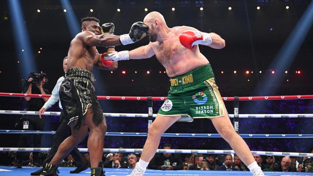 Tyson Fury Edges Francis Ngannou, Escaping Huge Upset