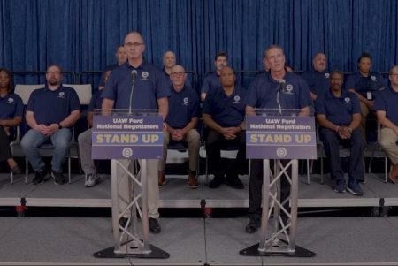 UAW Leaders Brief Members On Historic, Longer Proposed Contract With Ford