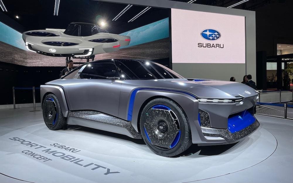 Is Subaru’s First EV Sports Concept Hinting At A Future WRX?