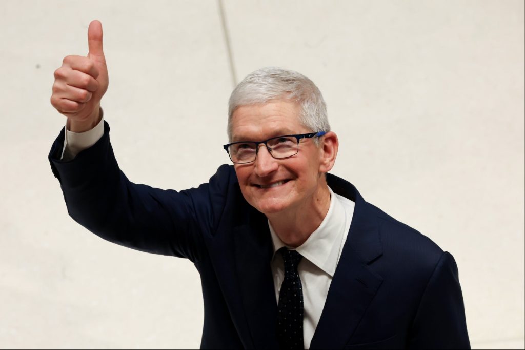 How Much Apple CEO Tim Cook Was Compensated in 2024: Report
